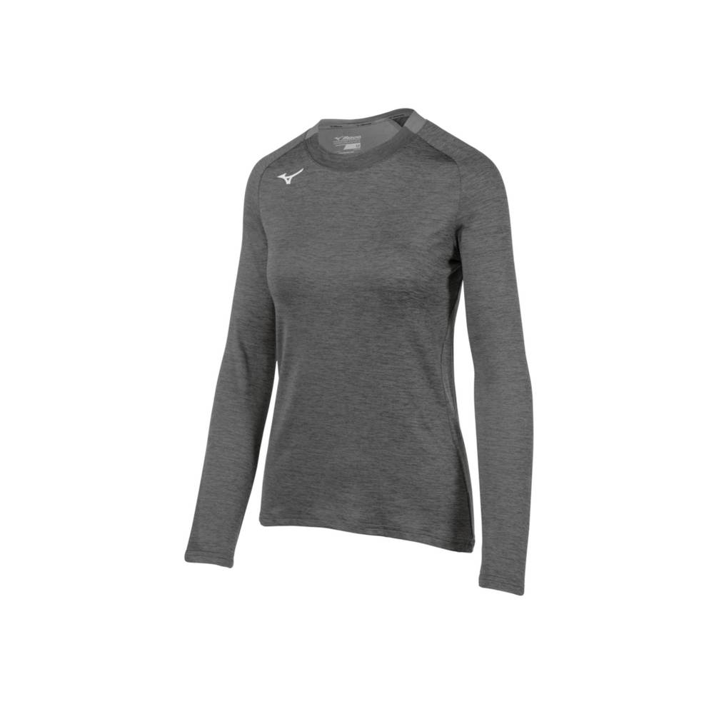 Damske Treningove Oblecenie Mizuno Alpha Long Sleeve Siva Vypredaj BTKP34862